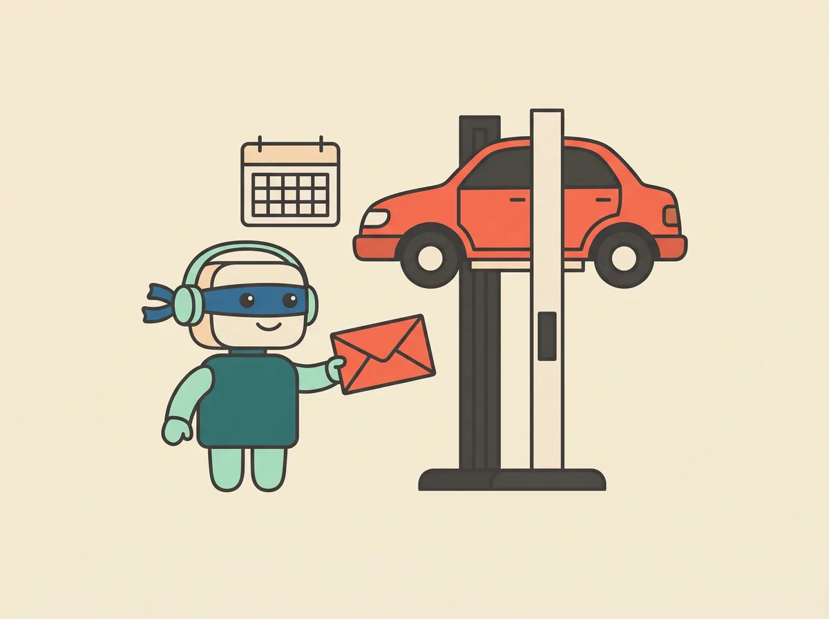 The Retention agent on the job: the service that was due in march